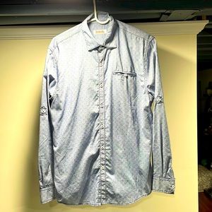 Mens Michael Brandon Button Down Medium